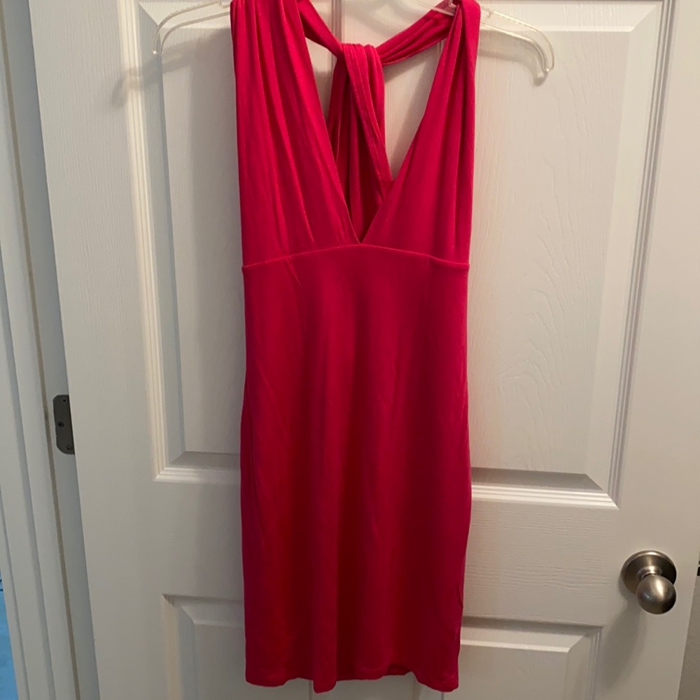 Pink dress size small
